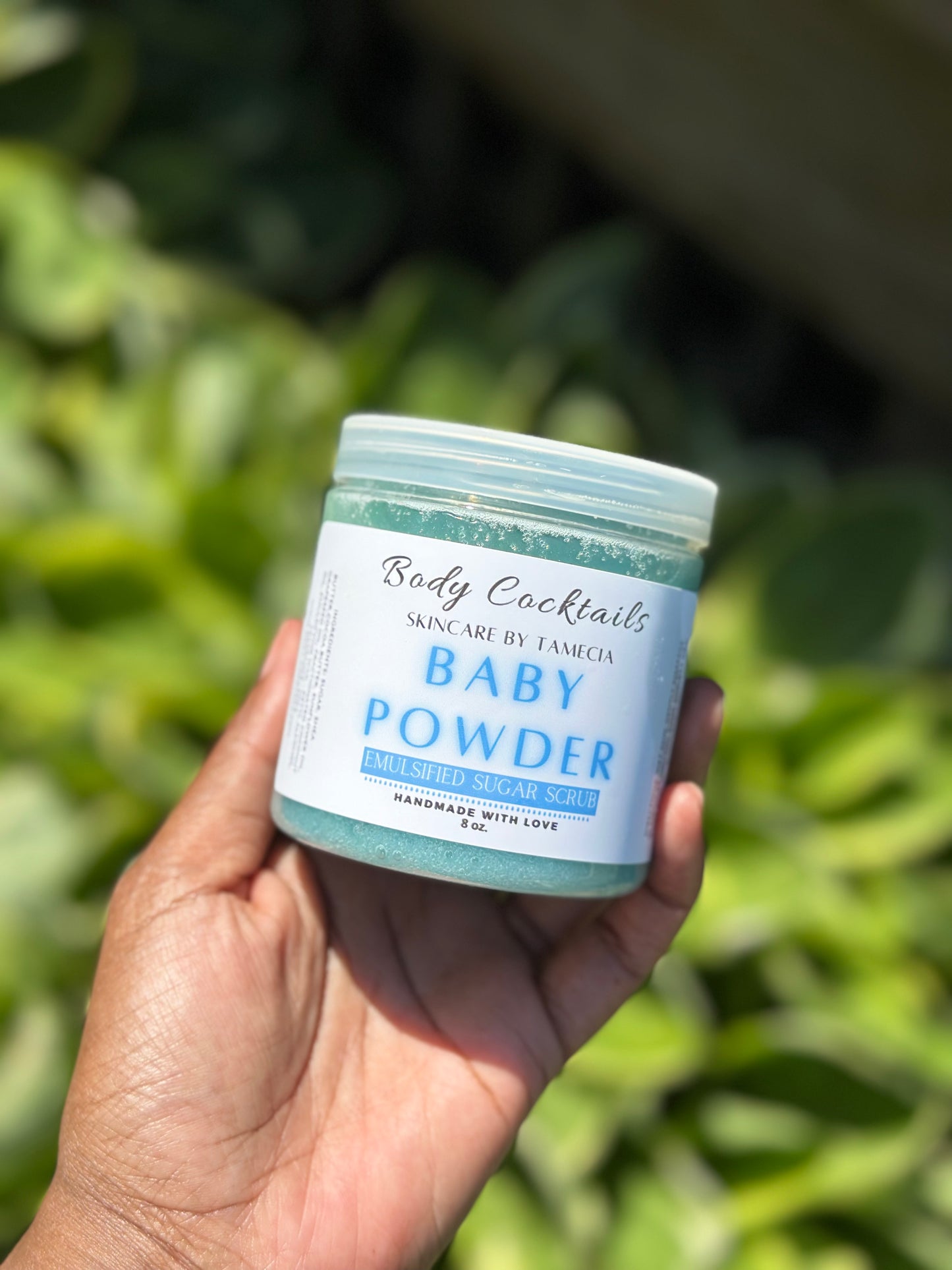 Baby Powder Emulsified Sugar Scrub