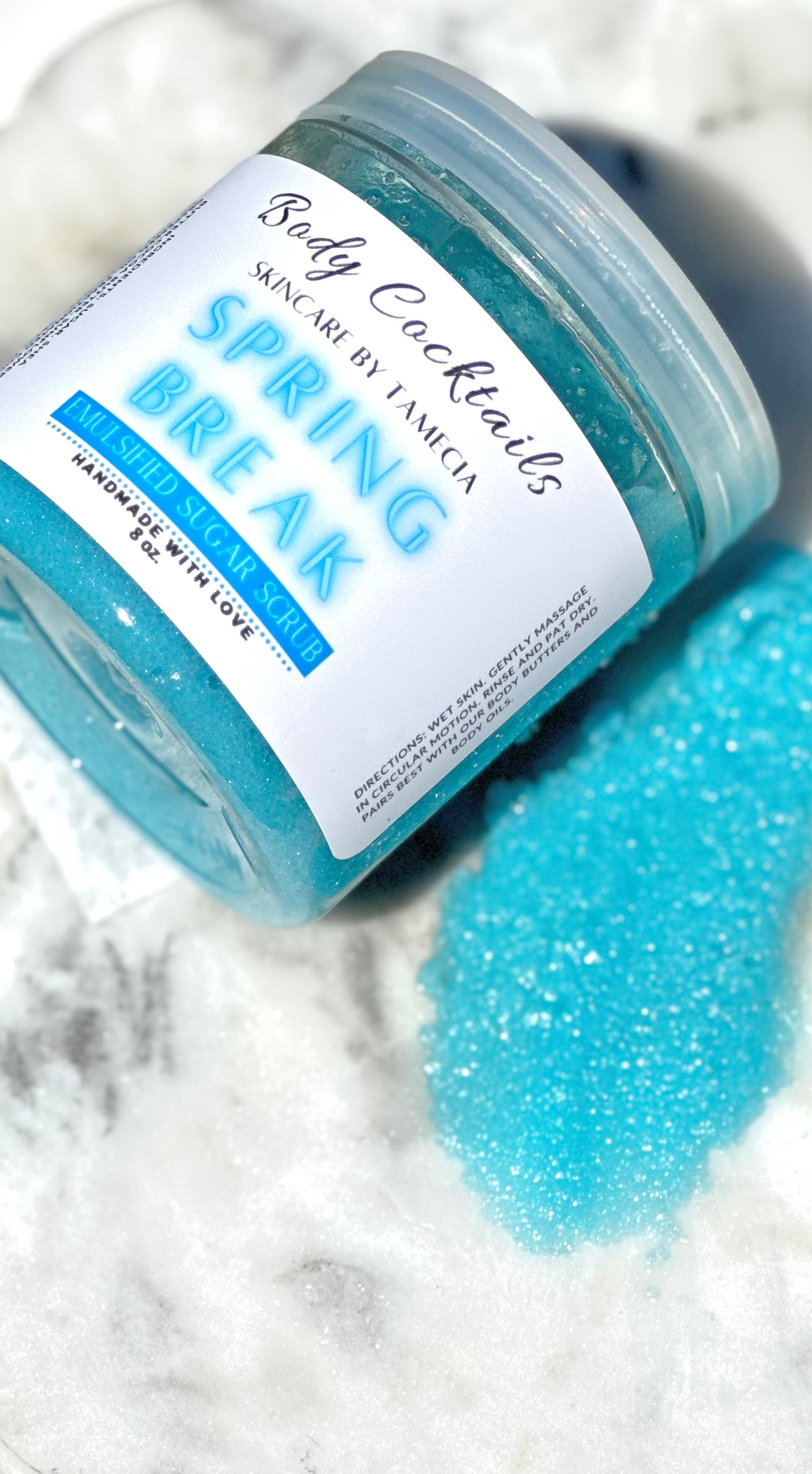 Spring Break Emulsified Sugar Scrub