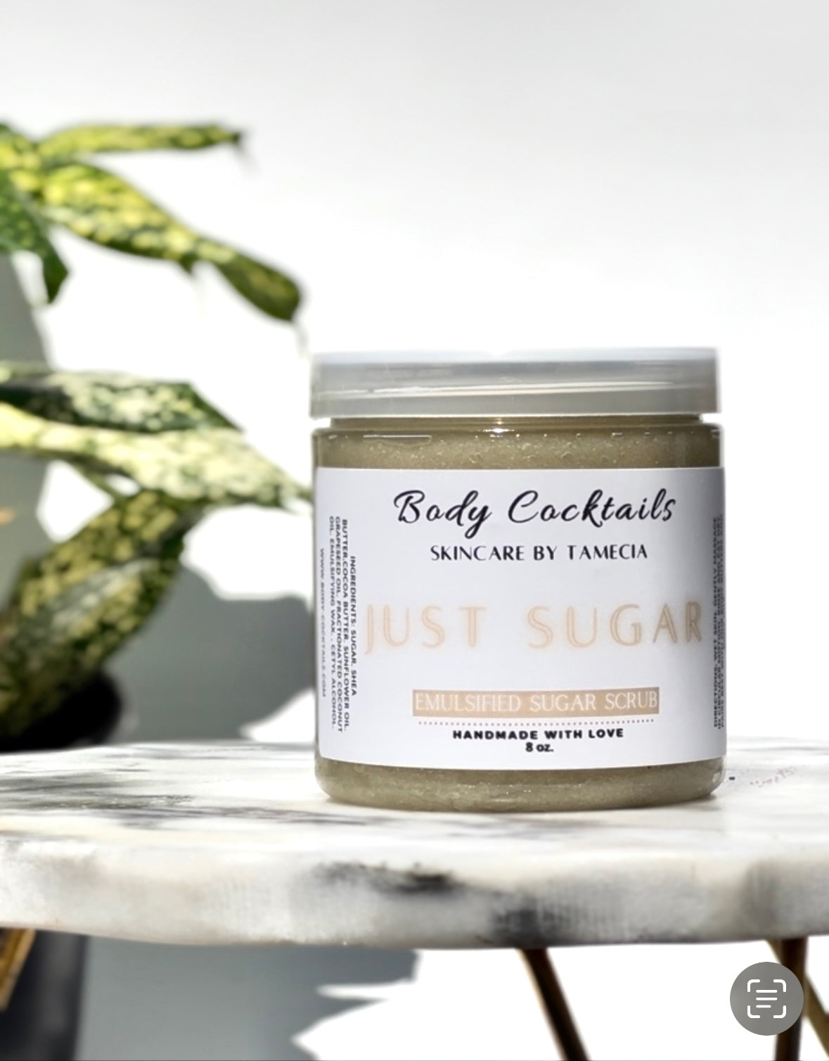 Just Sugar Emulsified Sugar Scrub