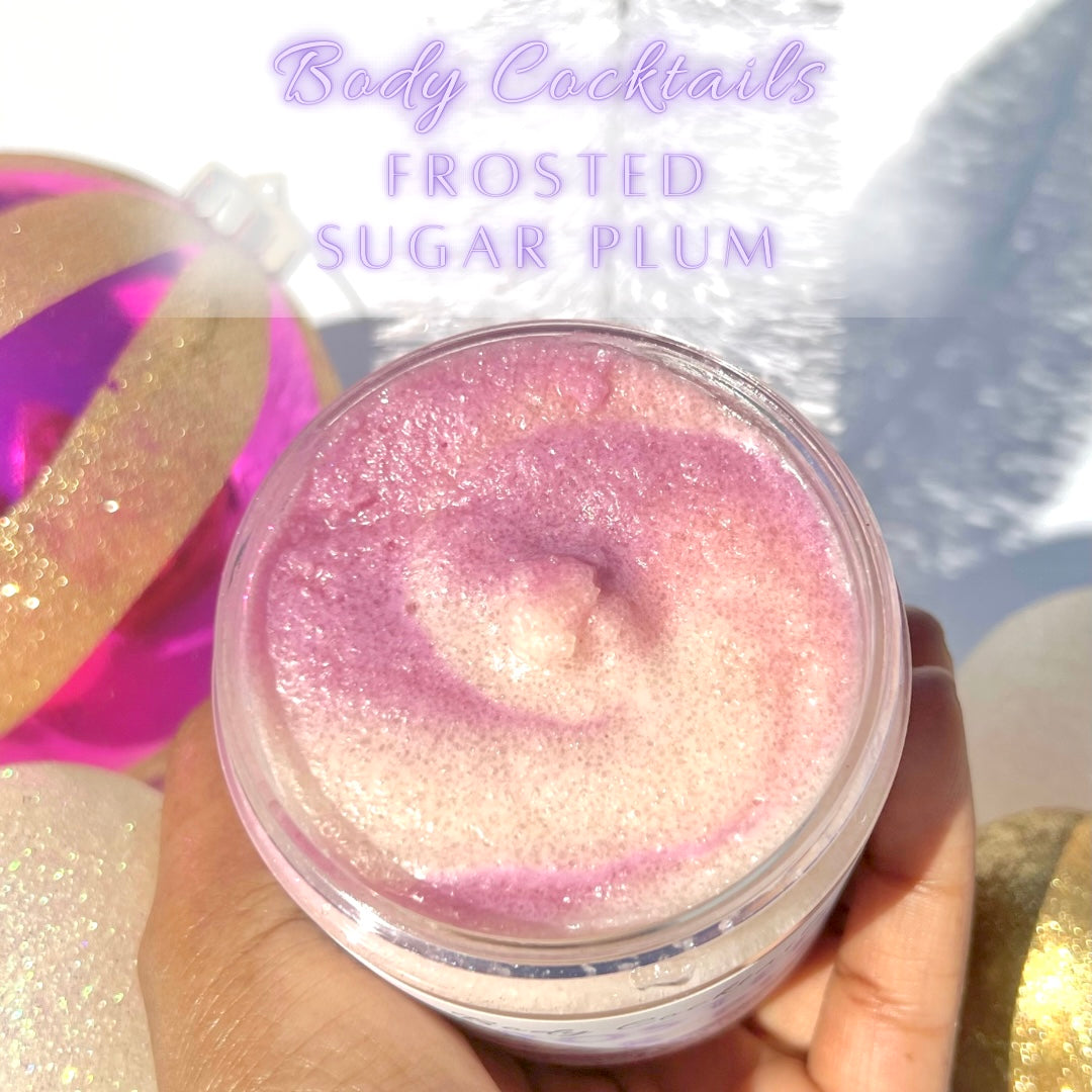 Frosted Sugar Plum Sugar Scrub