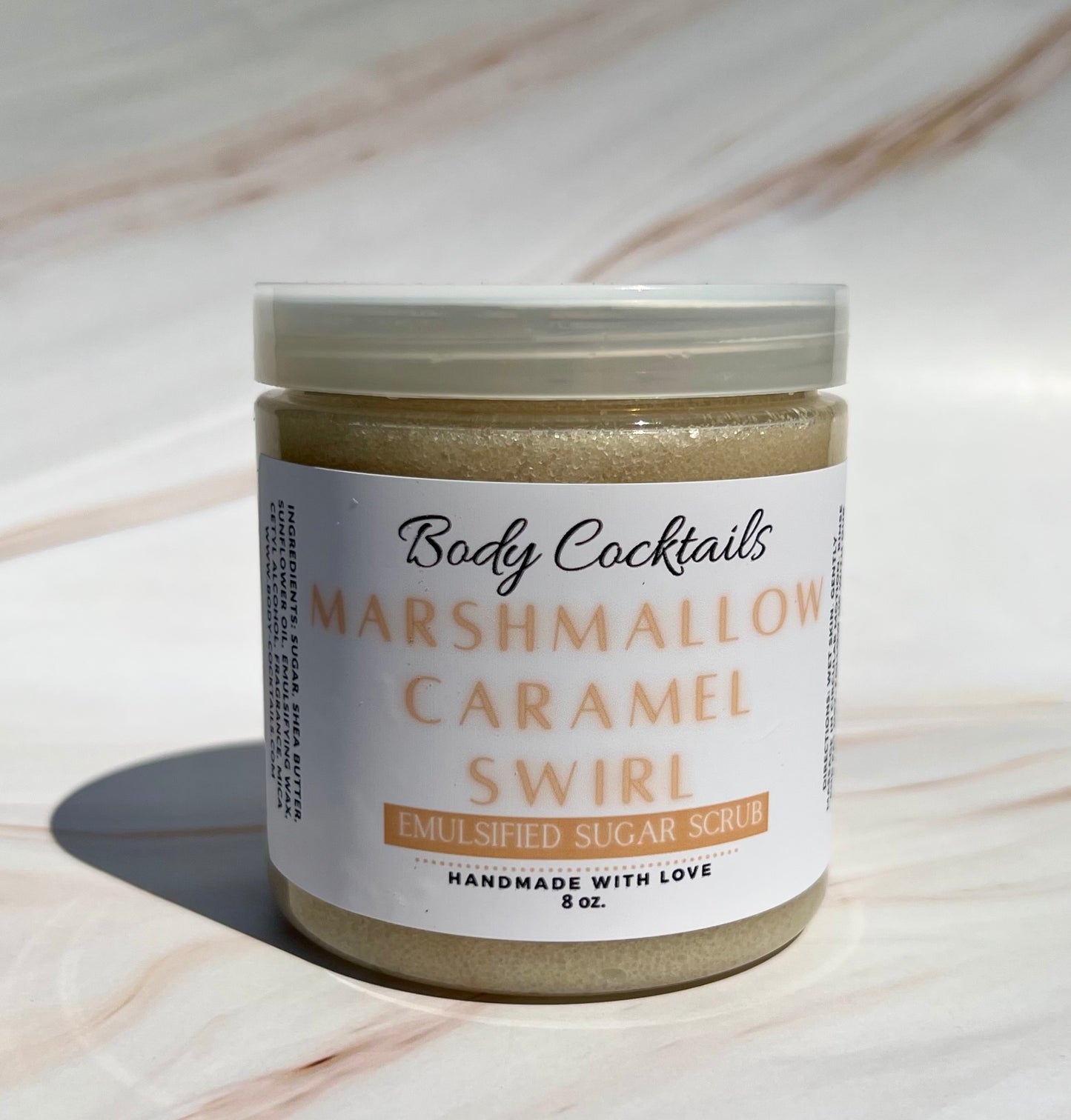 Marshmallow Caramel Swirl Sugar Scrub