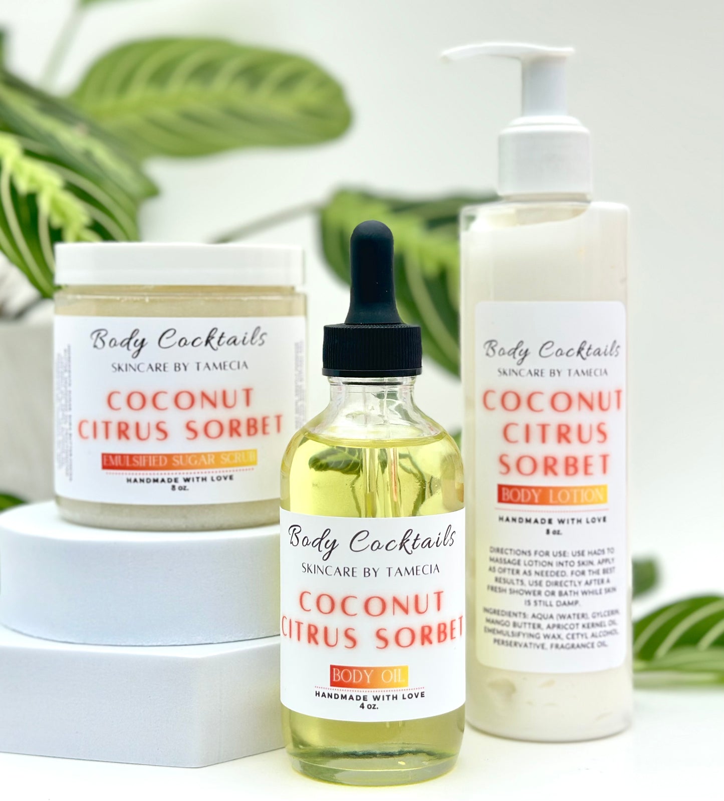 Coconut Citrus Sorbet Body oil